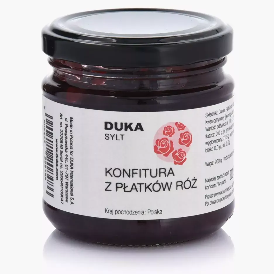 Konfitura z płatków róż DUKA SYLT 200 g