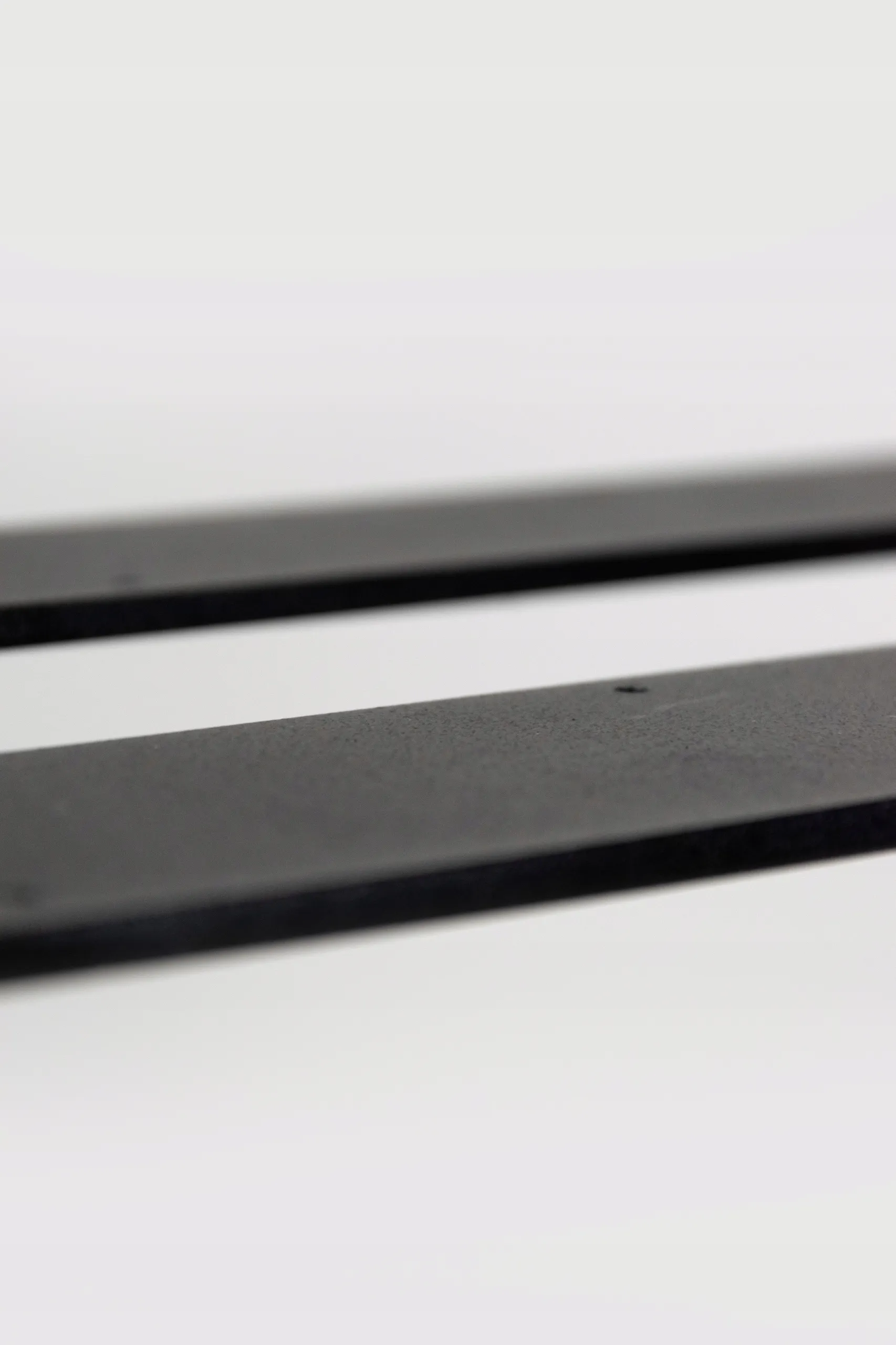 Nogi metalowe do stołu stelaż pod blat MATARO zestaw 2 szt. 72x72x8 czarne - LD_TZ000484