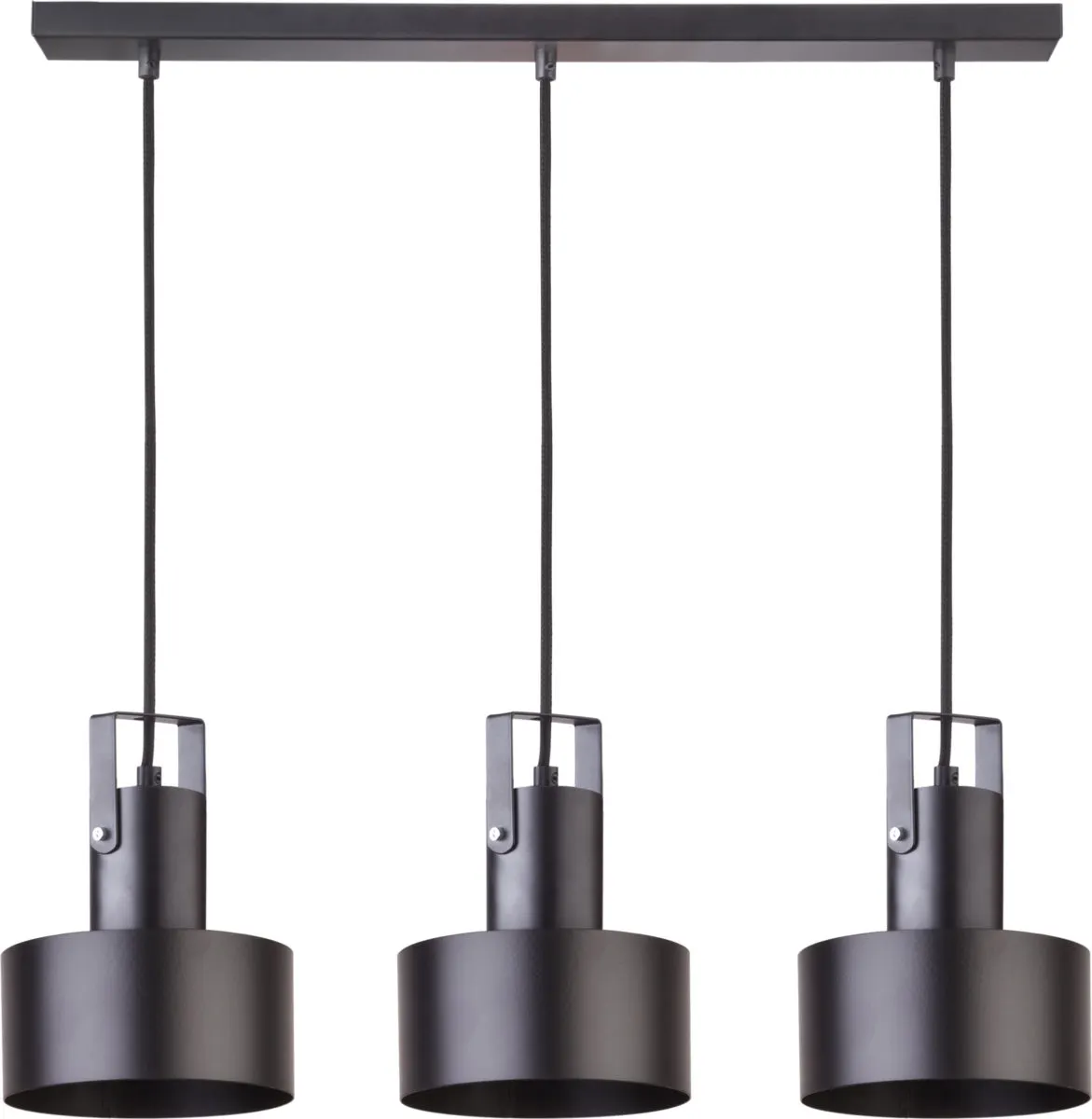 Lampa wisząca RIF PLUS 3 czarna