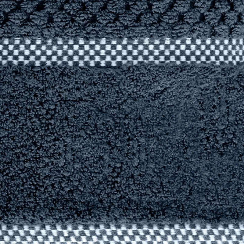RĘCZNIK CALEB (10) 70 X 140 CM GRANATOWY - EU_434535
