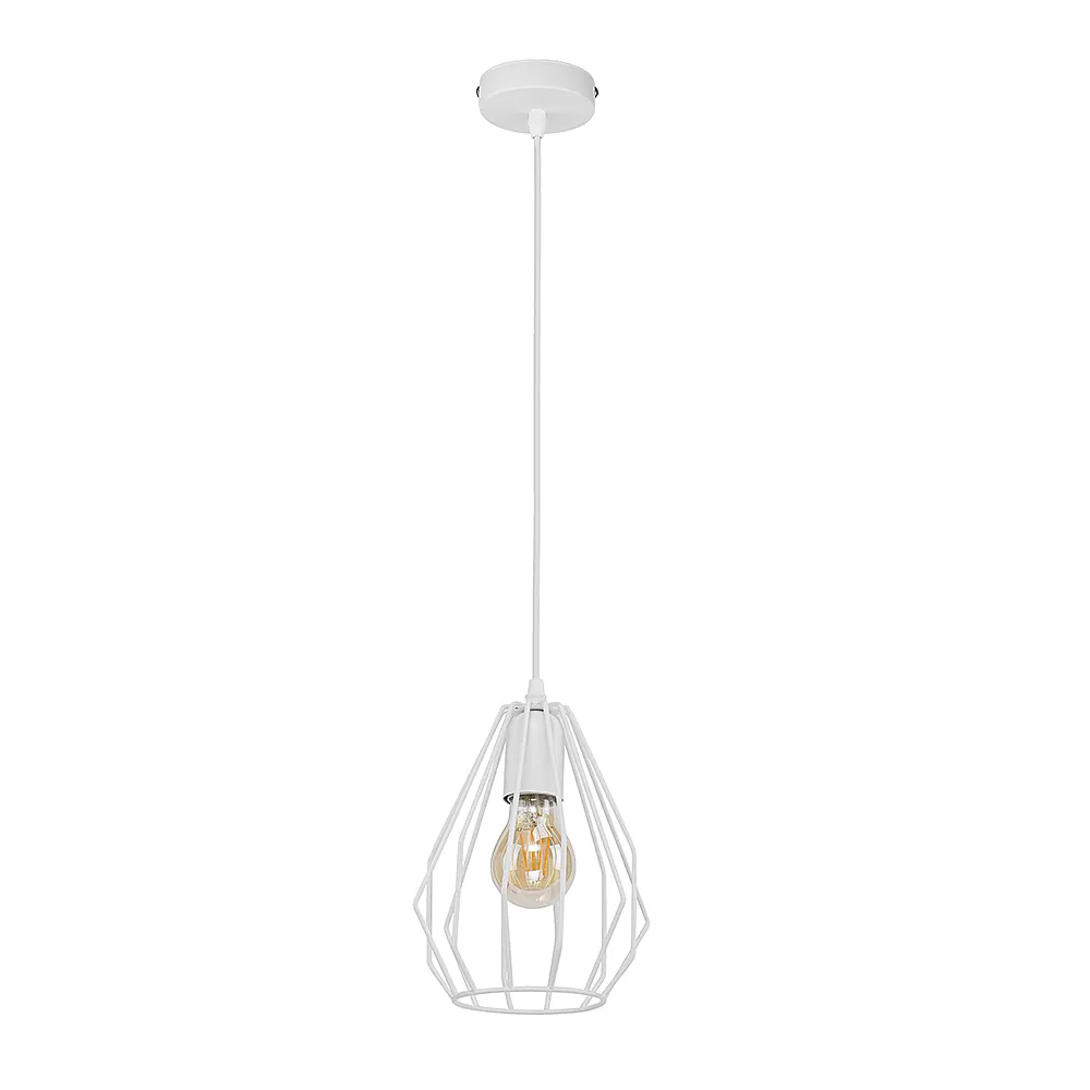Lampa wisząca BRYLANT biała 120x17cm