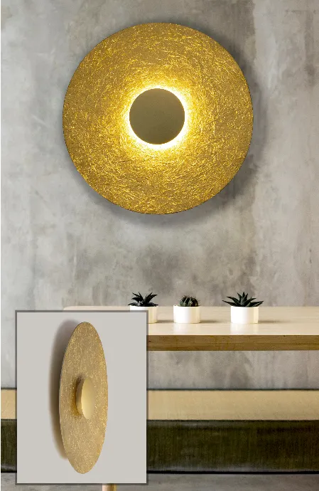 Kinkiet SOLE S złoty - SI_40875