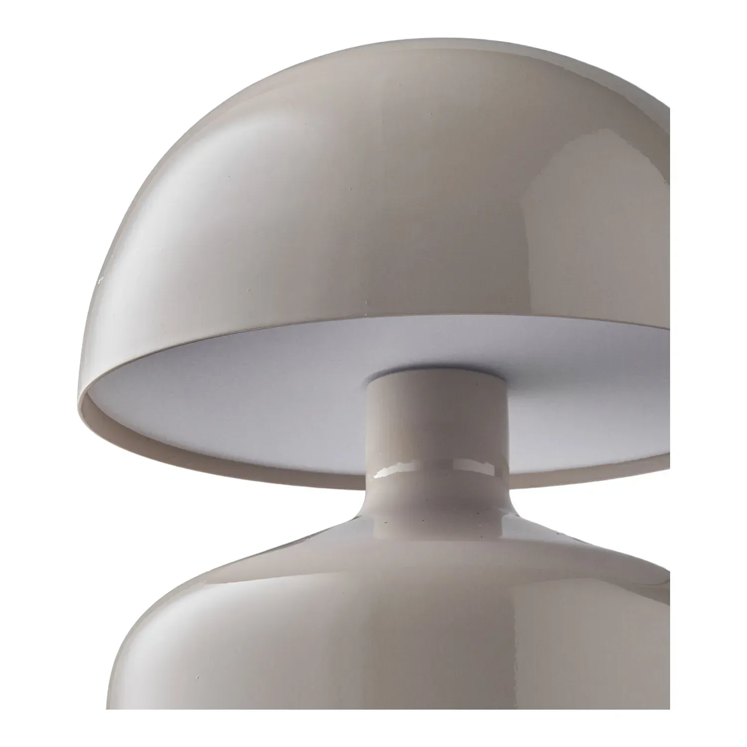 Lampa stołowa AULLA wysokość 13,5cm szara