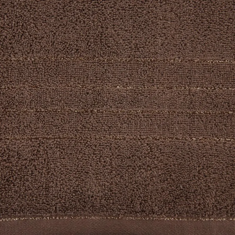 RĘCZNIK GALA (08) 70 X 140 CM CIEMNOBRĄZOWY