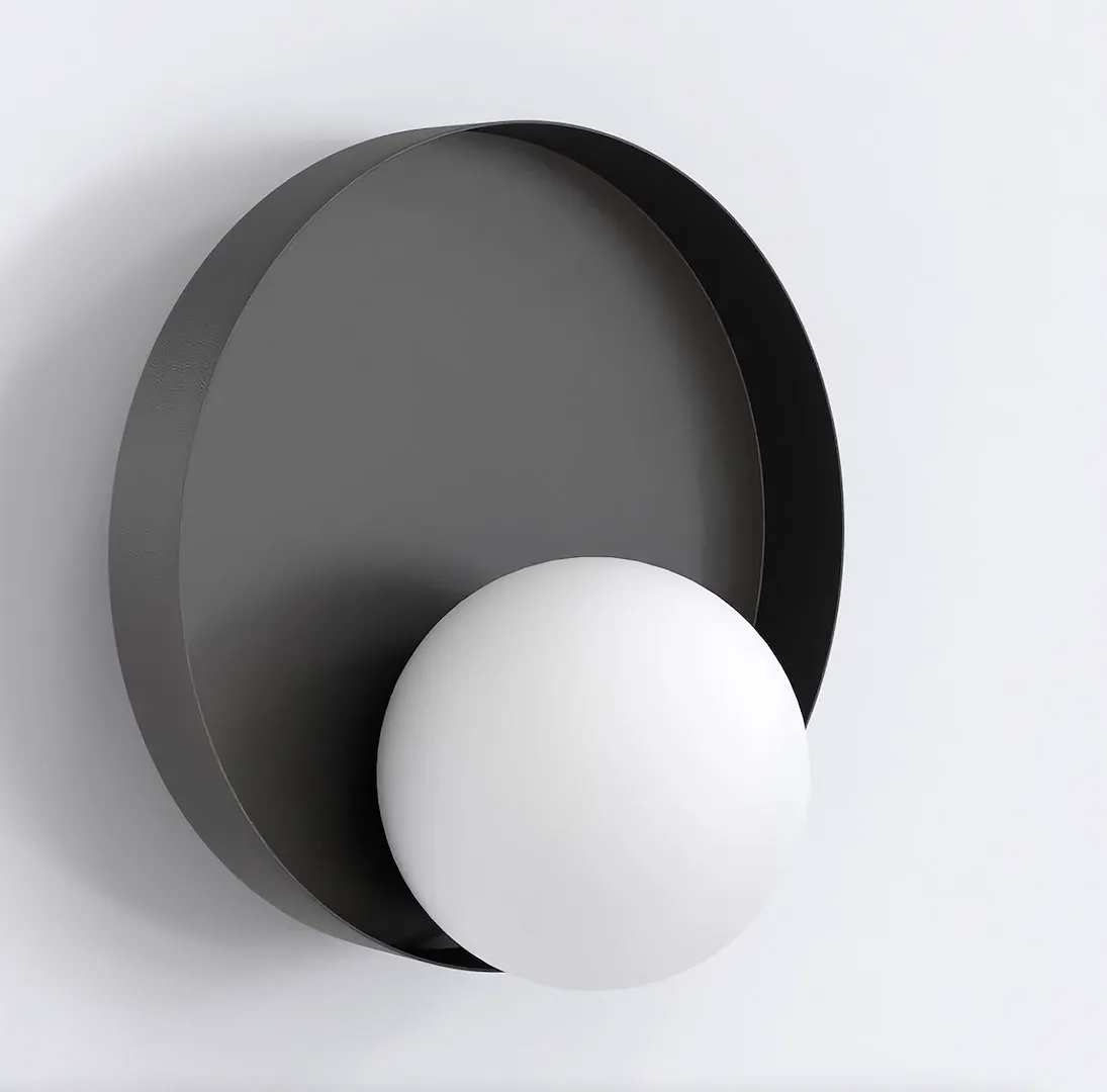 image określony design, kula, geometryczny, ściana, dekoracja