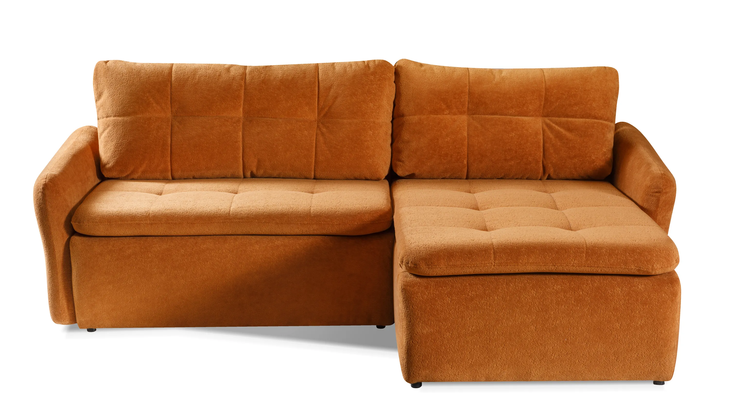 Narożnik rozkładany pikowany MONDELLO BELLINI 246 cm L/P cynamonowy - MONDELLO_BELLINI_9