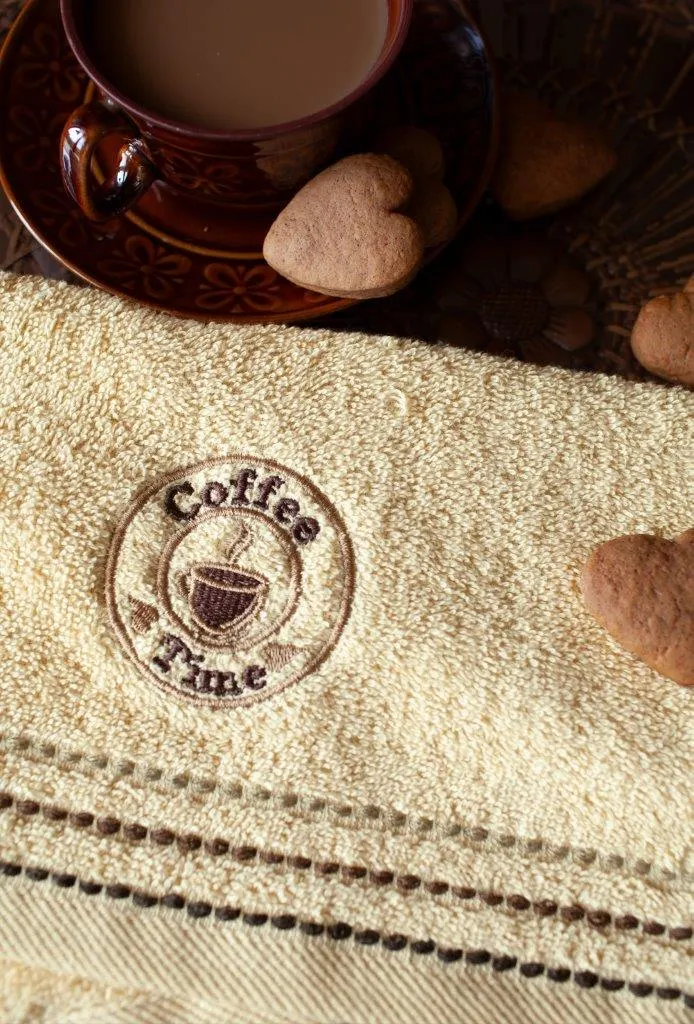 Ręczniki kuchenne 30x50 zestaw 3 szt. COFFEE 001 - FARO_28547