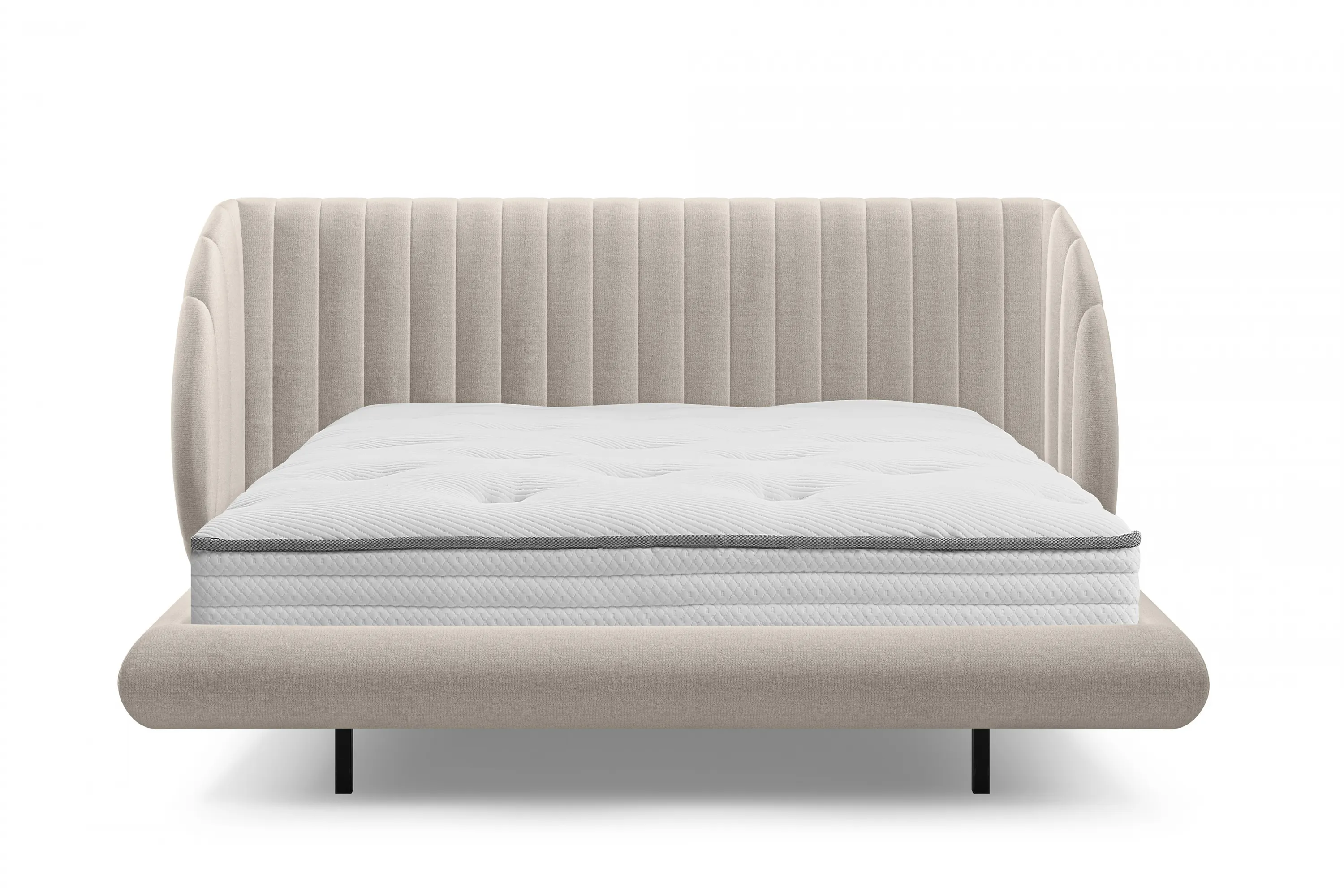 Łóżko Galin lewitujące / 140x200 / Perfect Harmony 07 - beżowy - B_158523