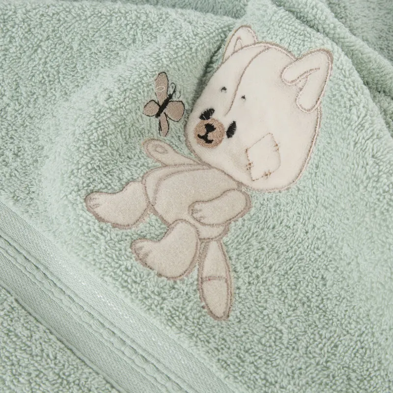 RĘCZNIK DZIECIĘCY BABY66 70 X 140 CM MIĘTOWY - EU_462160