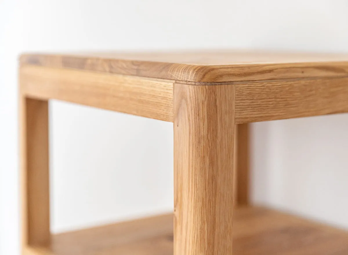 Regał dębowy Gialo 106x40x40 cm - 2SGIA28