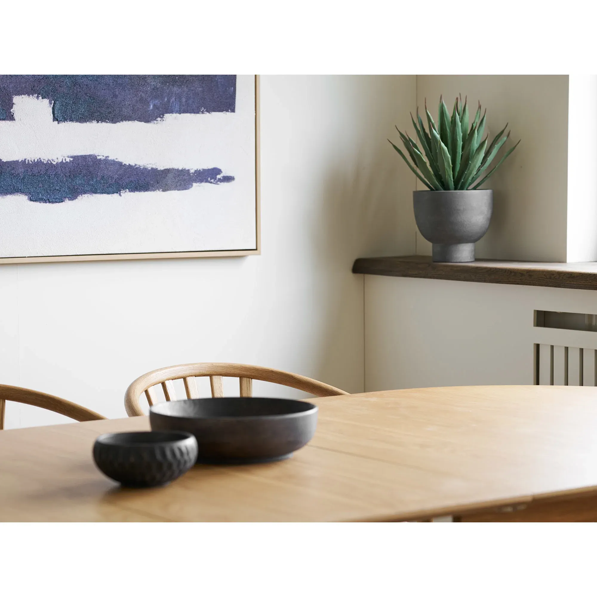Roślina sztuczna w cementowej doniczce AGAVE 41cm — zdjęcie 2