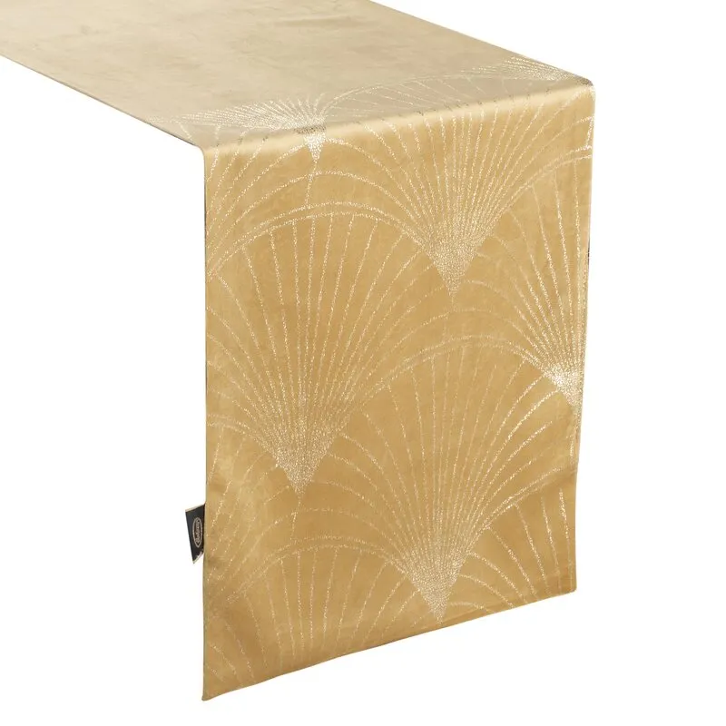 OBRUS BLINK 14 35 X 140 CM MIODOWY