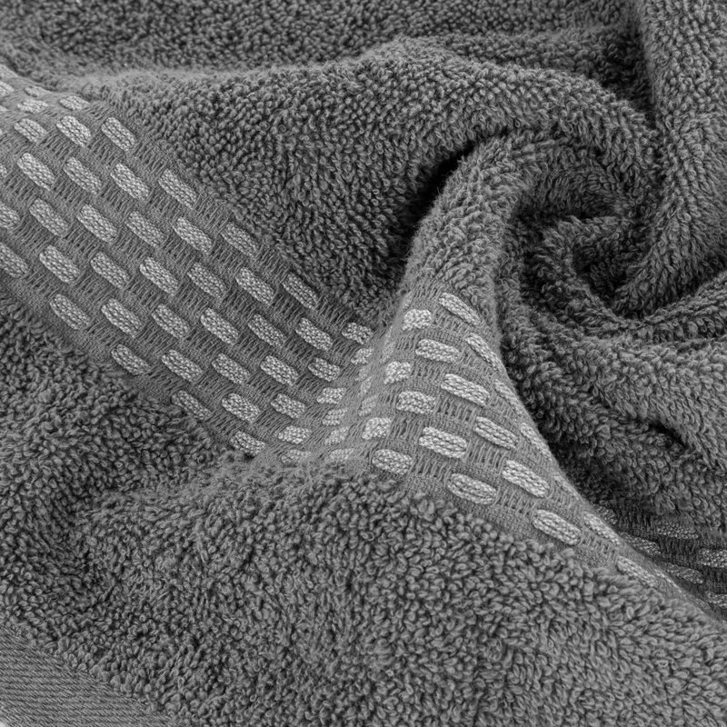 RĘCZNIK RIVA (05) 70 X 140 CM STALOWY - EU_419986