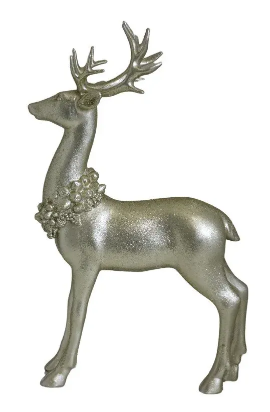 Figurka RENIFER 33,5 cm złoty