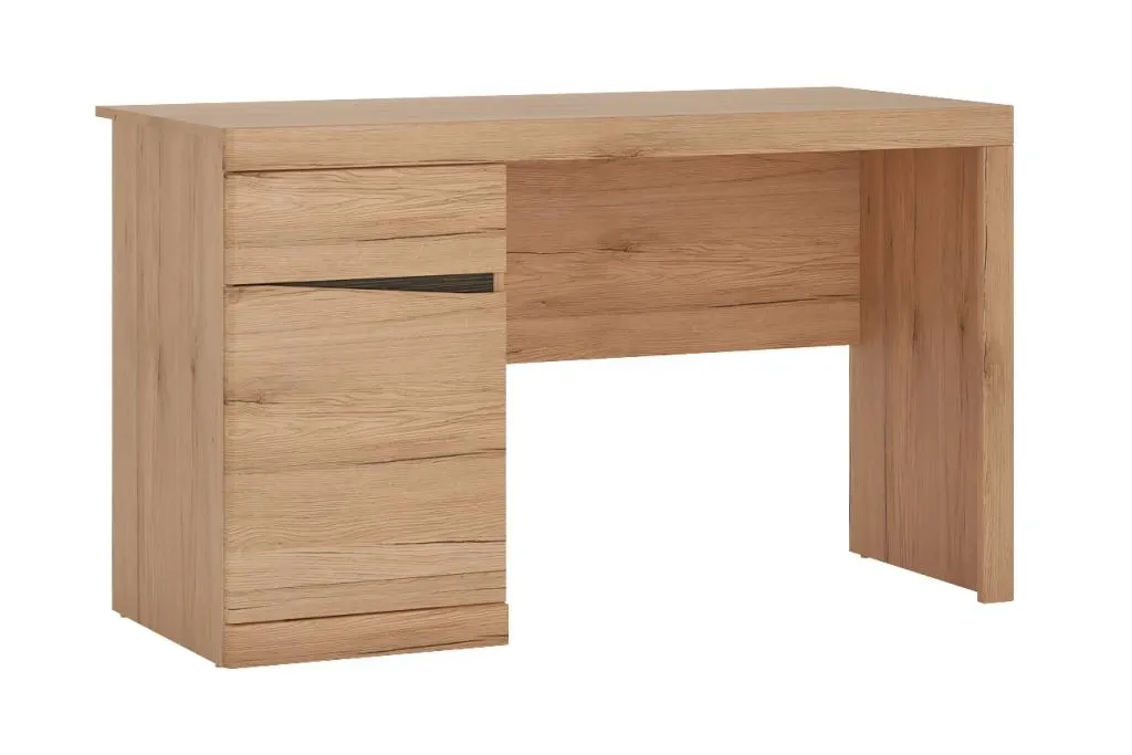BIURKO z szafką i 1 szufladą SUMMER TYP 80 Dąb Sanremo jasny, Arusha BIURKO z szafką i 1 szufladą SUMMER TYP 80 Dąb Sanremo jasny, Arusha
