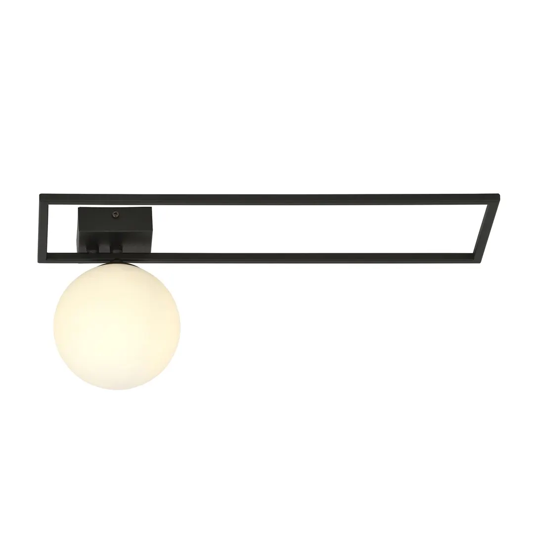 Lampa sufitowa IMAGO 1B czarny biały