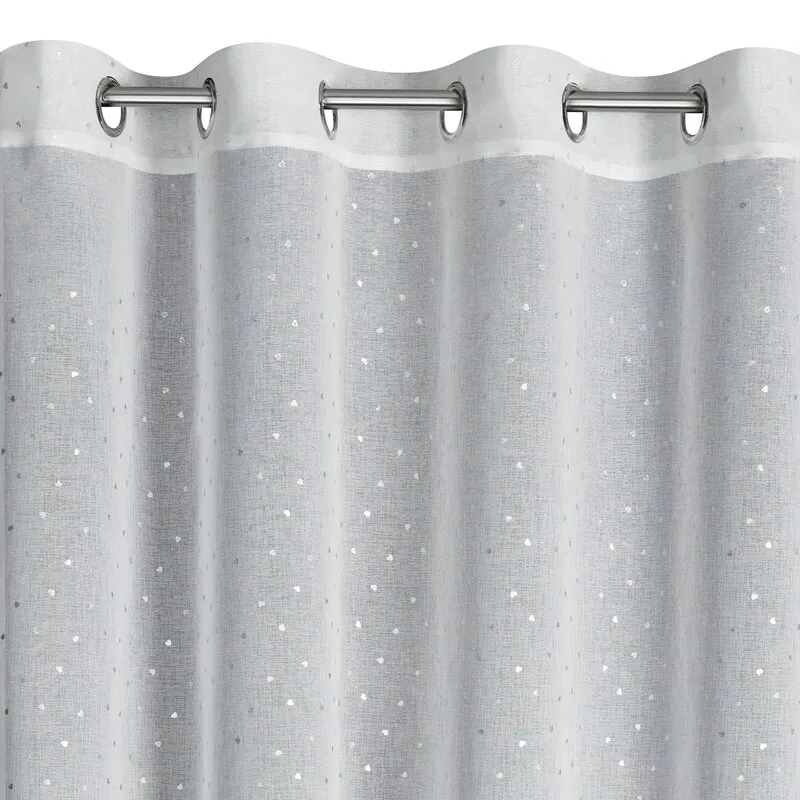 FIRANA GOTOWA GINA 140 X 250 CM BIAŁY - EU_454602