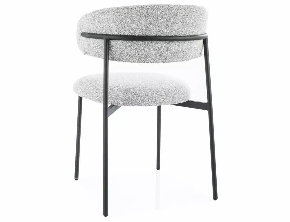 Krzesło ELTON beżowe TAP.231, czarny stelaż - ELTONCBE