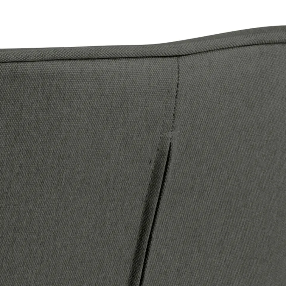 Krzesło obrotowe z podłokietnikami SPRING Ciemnoszary, Naturalny - 0000090269