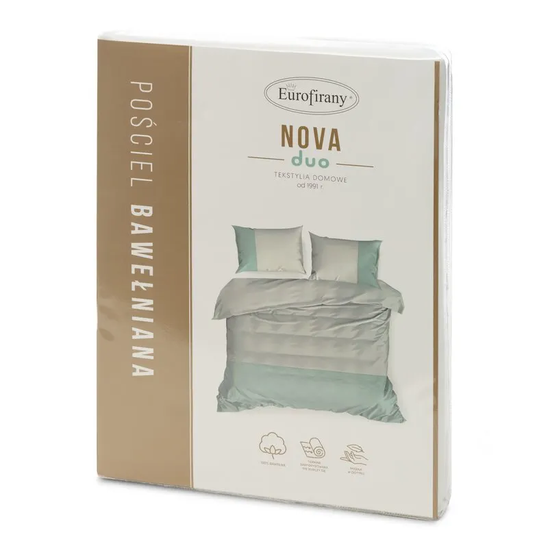 KOMPLET POŚCIELI NOVAD 160X200 CM, 2 SZT. 70X80 CM - EU_402860