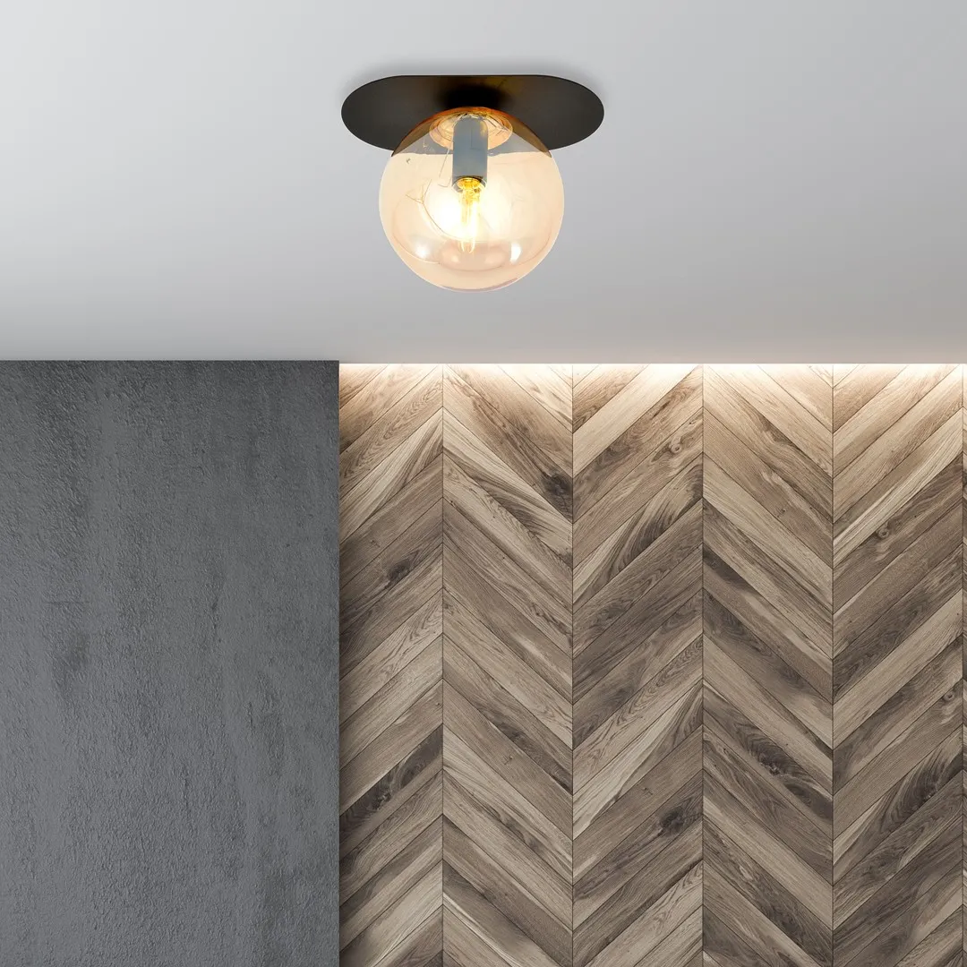 Lampa sufitowa PLAZA Czarny 1120/1 - 1120/1