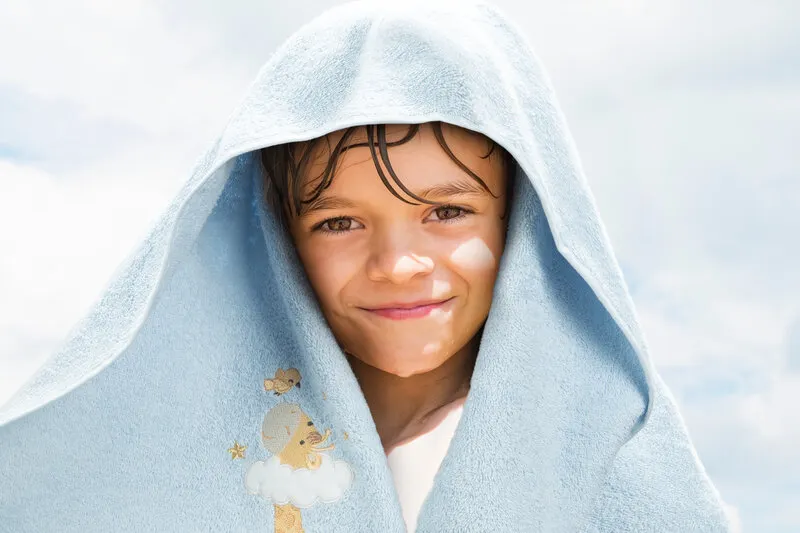 RĘCZNIK DZIECIĘCY BABY41 50X90 CM NIEBIESKI - EU_410181