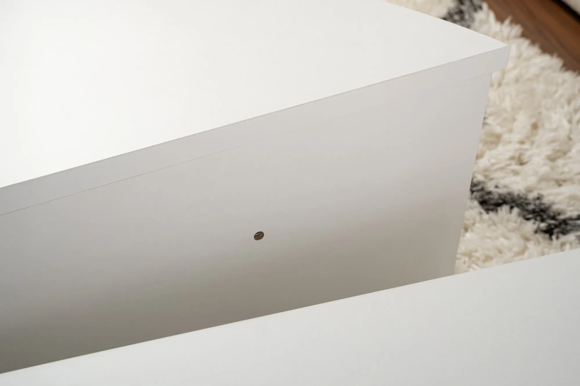 Stolik kawowy 2-elementowy ORION 90x90 cm biały - ASI_241NRD1217