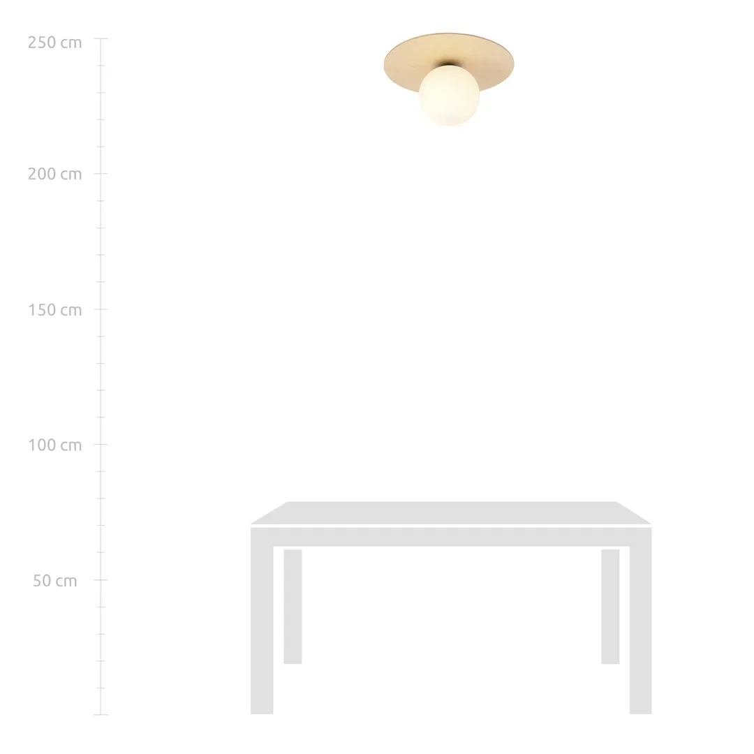 Lampa sufitowa KENZO BRĄZOWY 1142/1B - 1142/1B