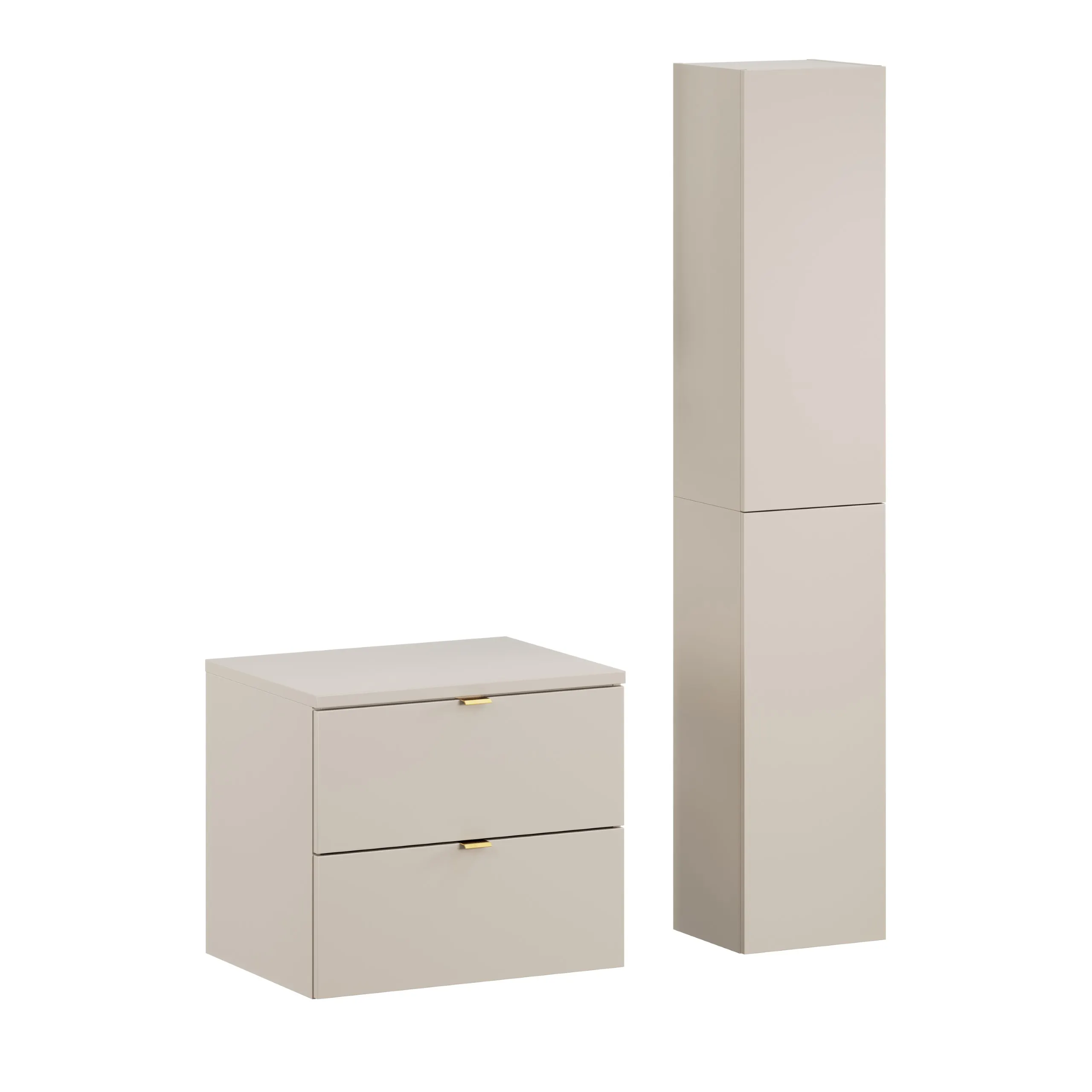 Zestaw meblowy SET-DC 60cm z blatem i Szafką wysoką