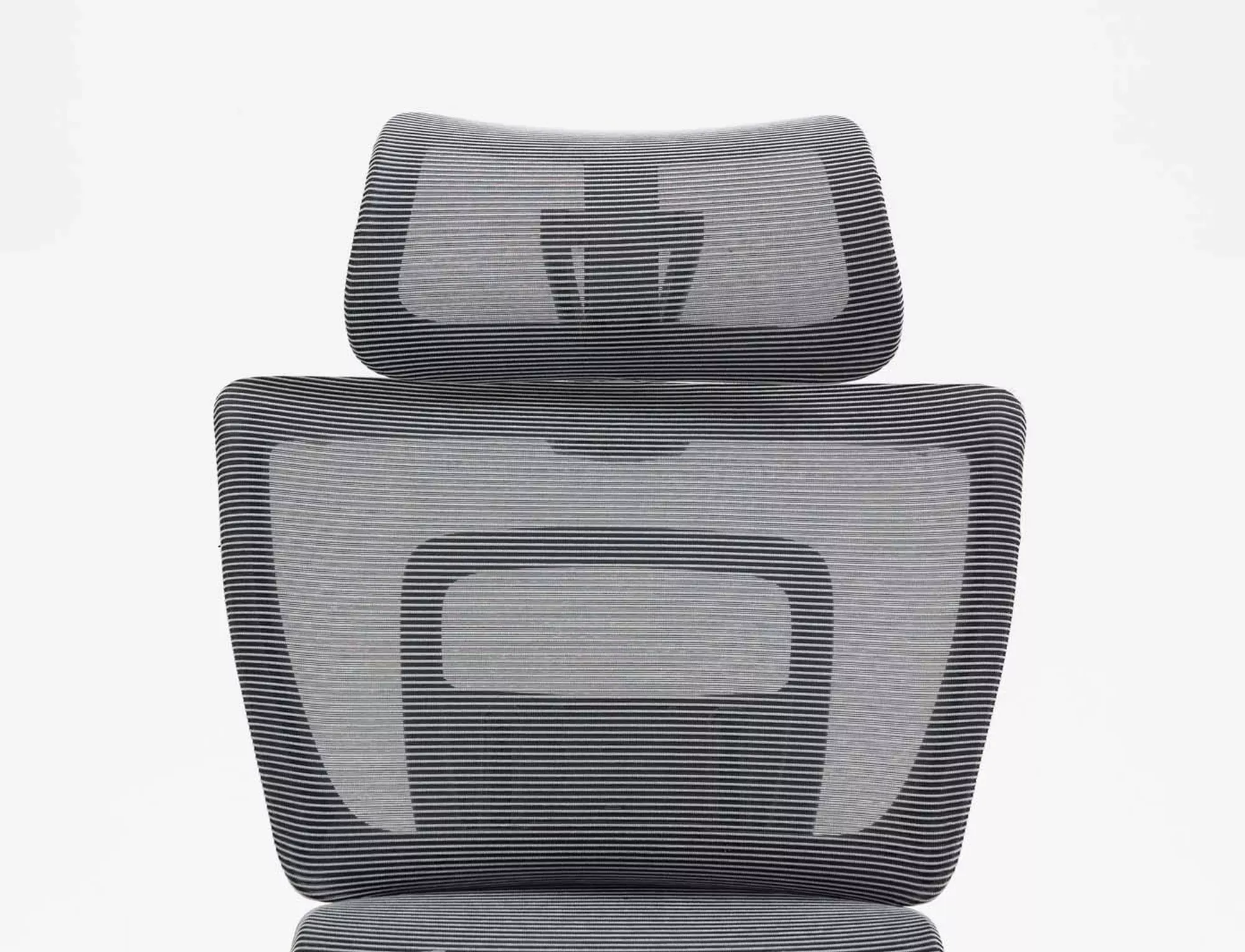 Fotel obrotowy biurowy WINNER z zagłówkiem ergonomiczny szary - OBRWINNERSZ