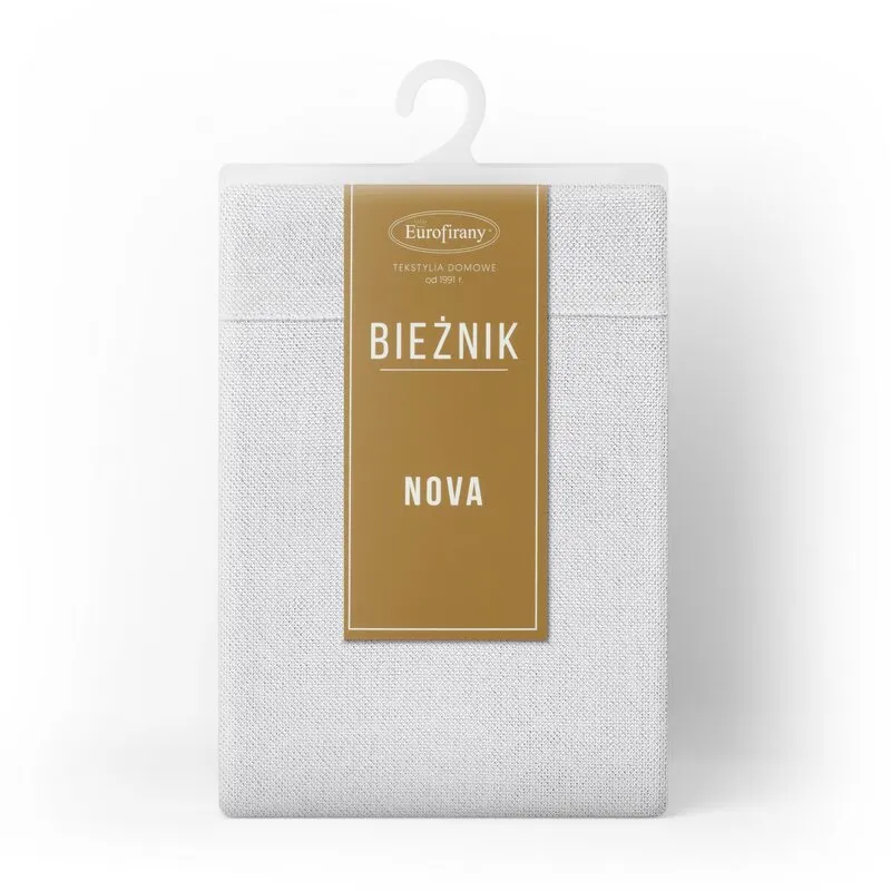 OBRUS STELLA 2 40 X 140 CM BIAŁY - EU_390400