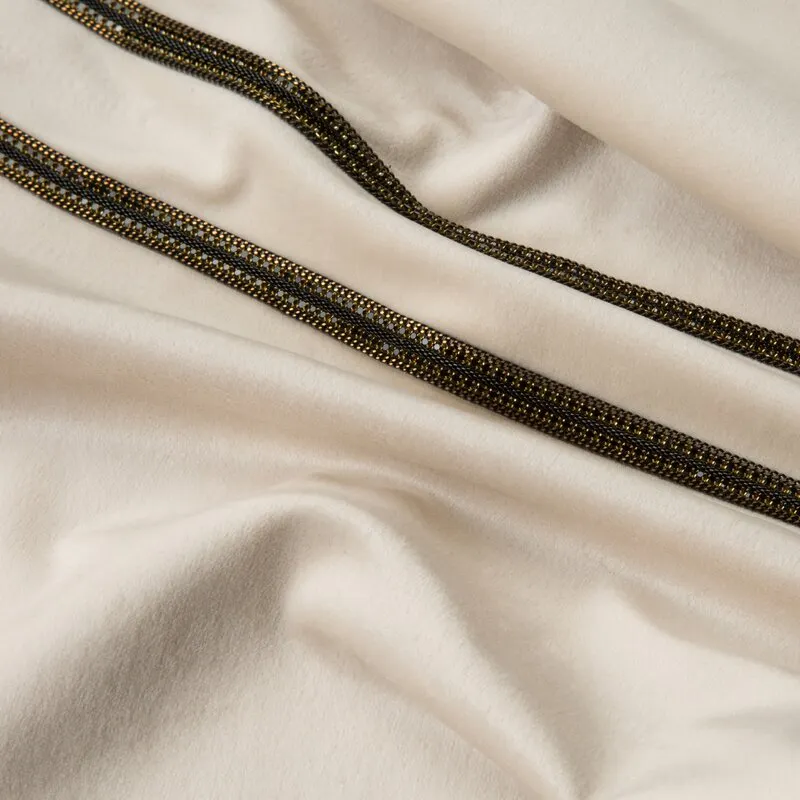 OBRUS GLEN 4 35X140 CM KREMOWY - EU_387740