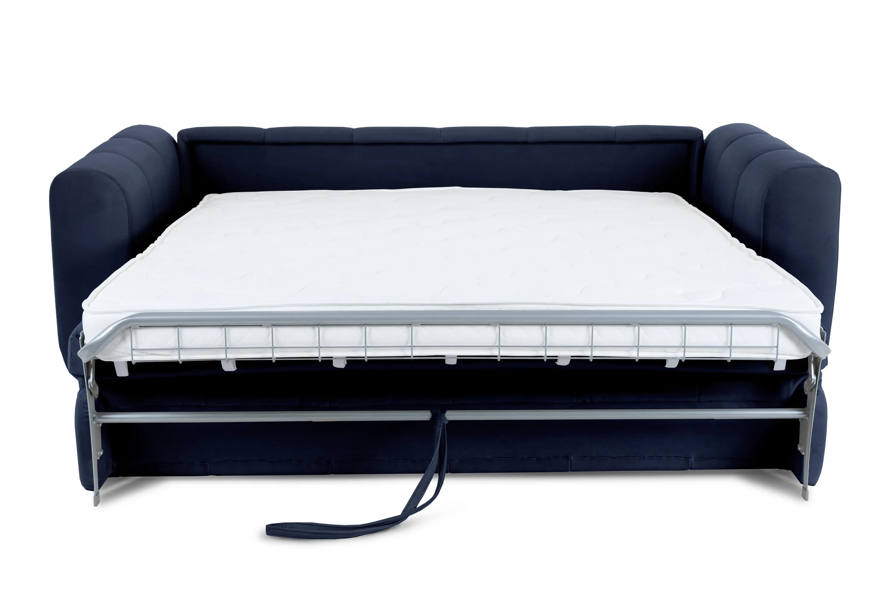 Sofa rozkładana Ambassador granatowa MEBLEX - AMBASSADOR4-SALVADOR05DARKBLUE