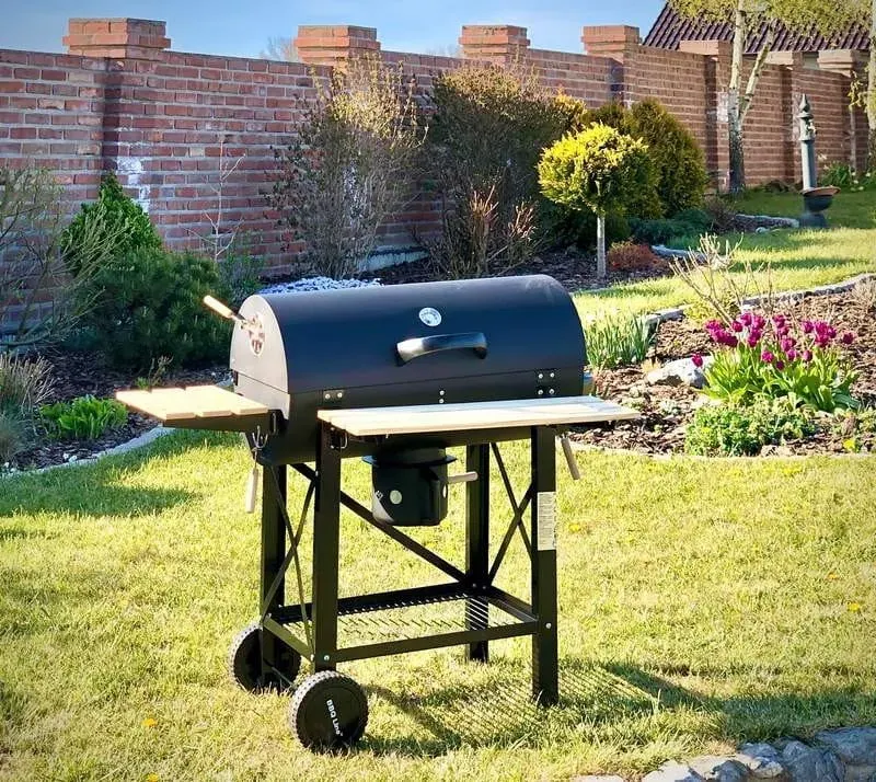 Grill węglowy MIR418 składane półki — zdjęcie 13