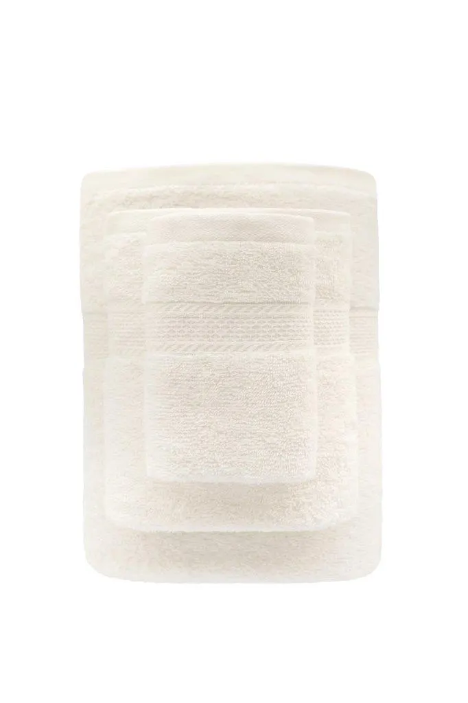 Ręcznik frotte MATEO 50x90 gramatura 450 kremowy - FARO_25952