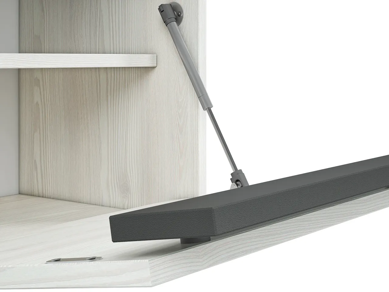 Szafka na buty HYGA 04 sosna śnieżna, antracyt 50x94x34 — zdjęcie 8