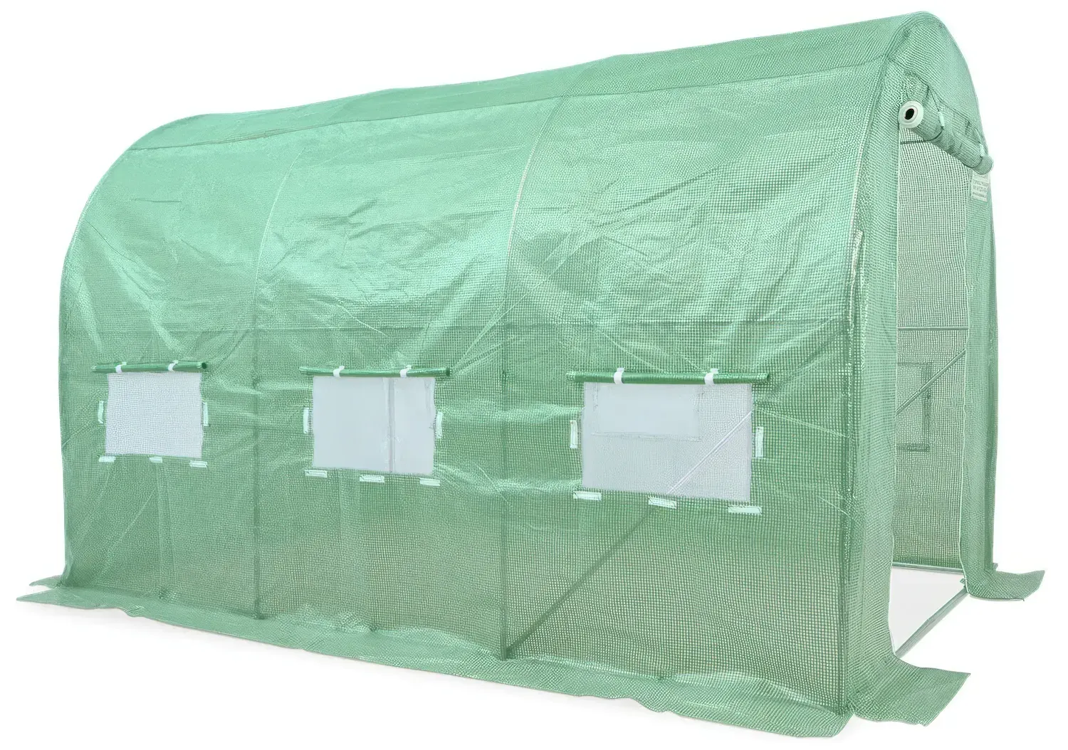 Tunel foliowy CULTIVO 2x3.5x2m (7m2) 3 sekcje zielony