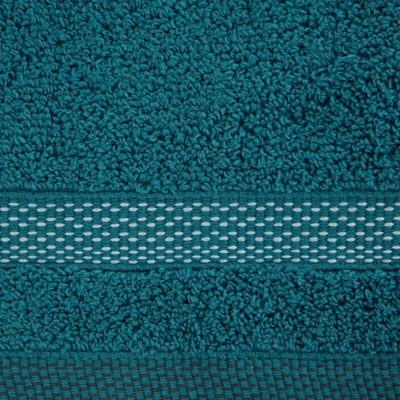 RĘCZNIK RIKI (06) 70 X 140 CM TURKUSOWY - EU_429775