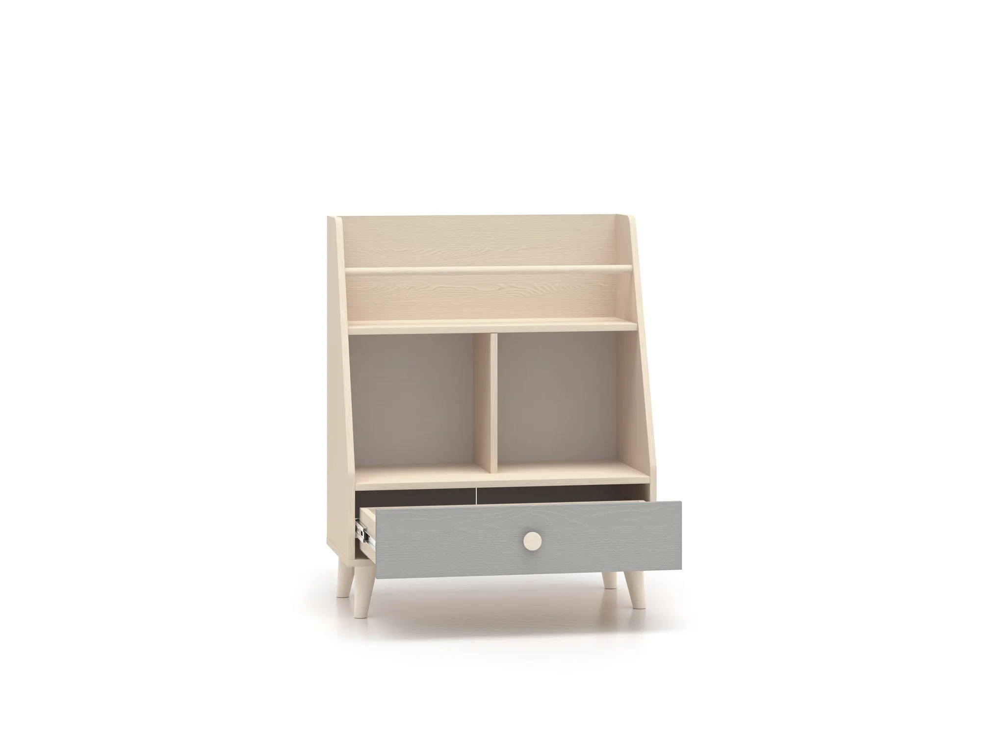 Komoda - organizer MEVEL 09 piasek pustyni, szary pallad - 1MEVE09-002