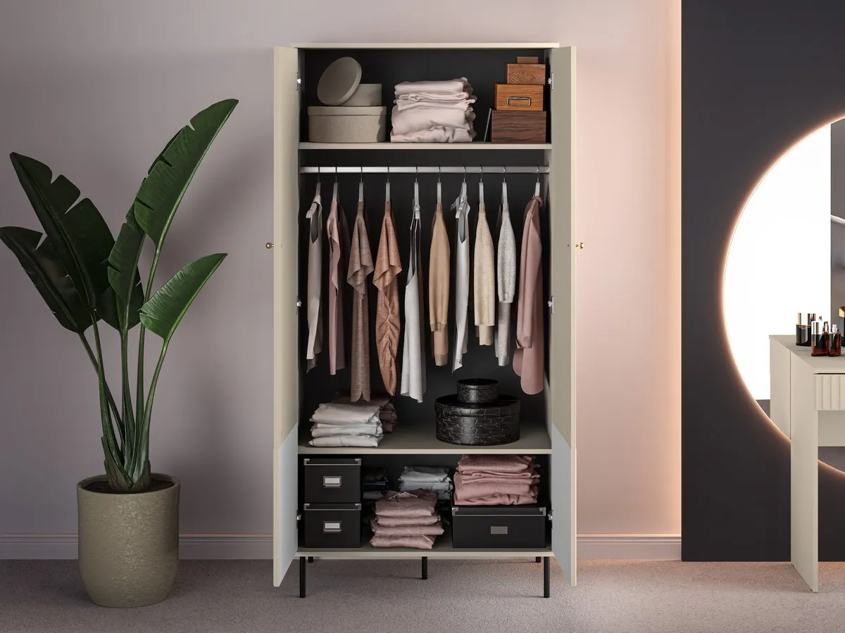 Szafa 2-drzwiowa Sophie 01 cashmere - 1SOPH01-001