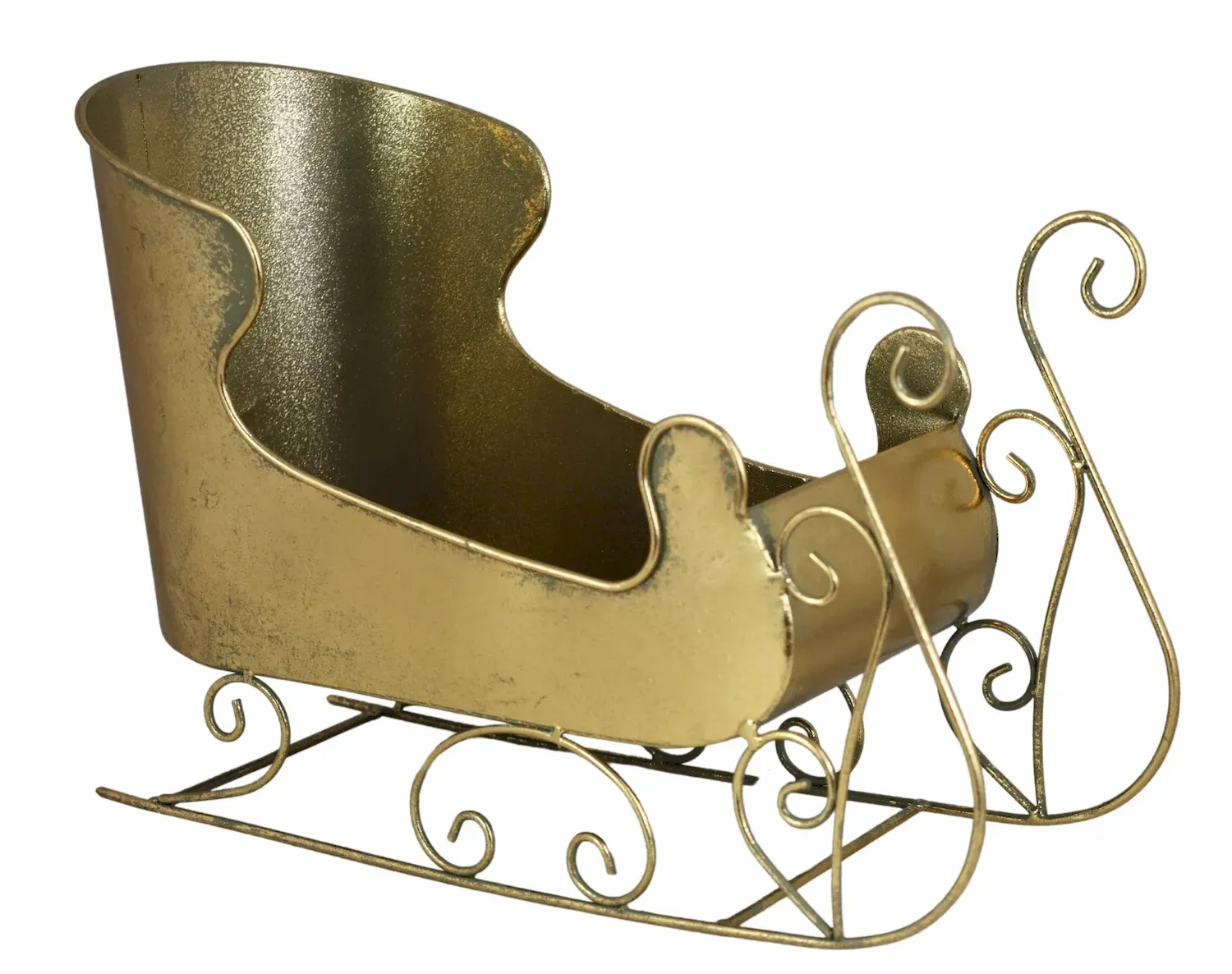 SANIE METALOWE duże 8743 złote
