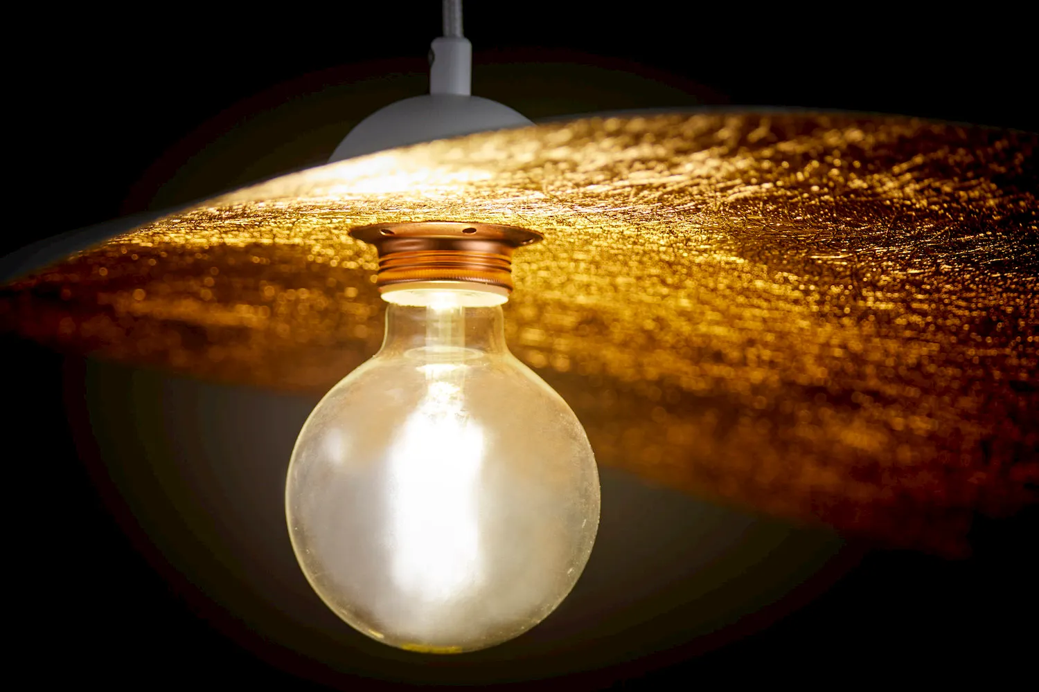 image lampa wisząca, żarówka, kinkiet, metalowa oprawa, żarowa żarówka