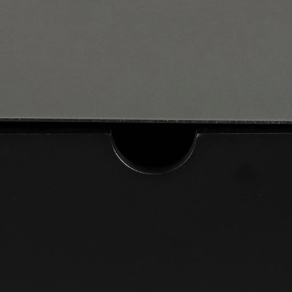 Szafka nocna wisząca z 1 szufladą TELIA 30x25x30 cm Czarny — zdjęcie 9
