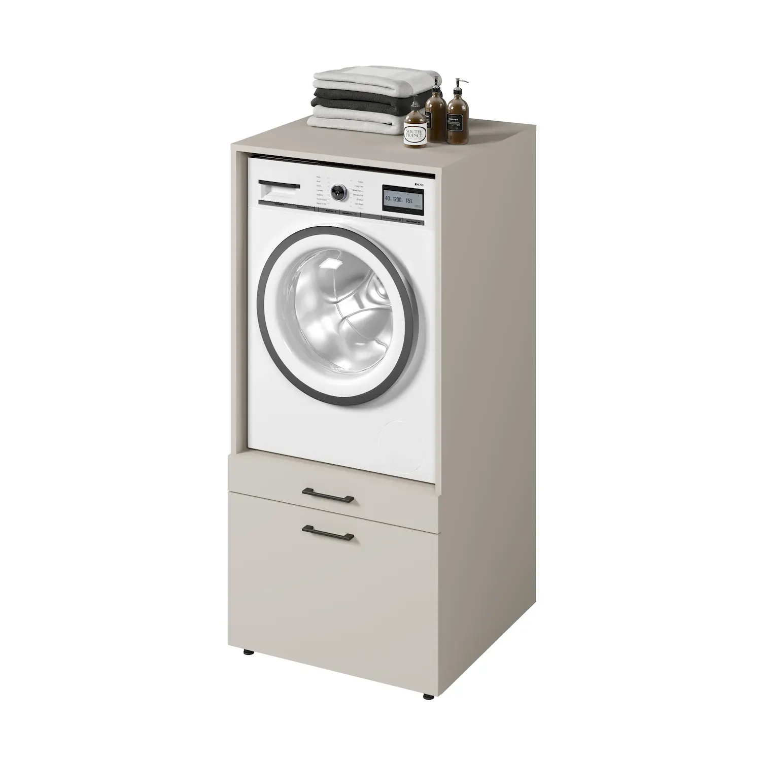 Zabudowa na pralkę lub suszarkę AZA wysuwana półka kaszmir - 30KSME60