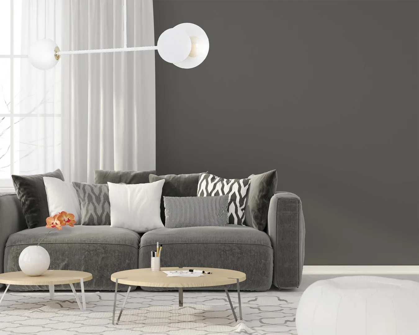 Lampa sufitowa MINERVA Biały 613/2 - 613/2