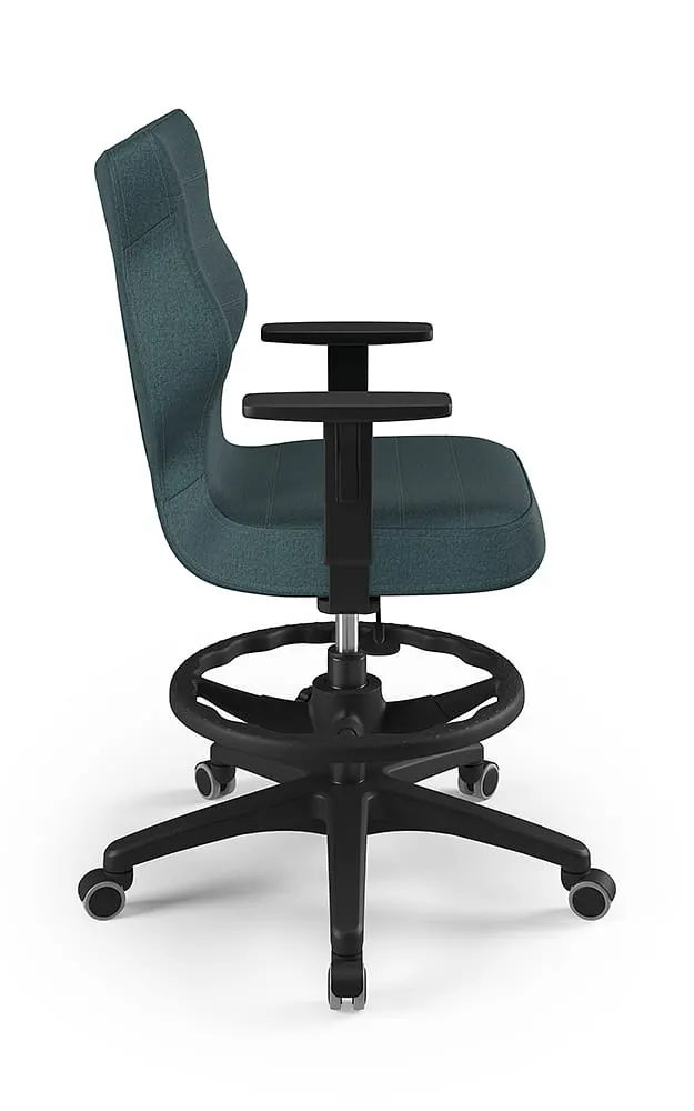 Krzesło młodzieżowe Duo czarny Monolith 06 rozmiar 5 WK+P - CD-D-5-B-C-MT06