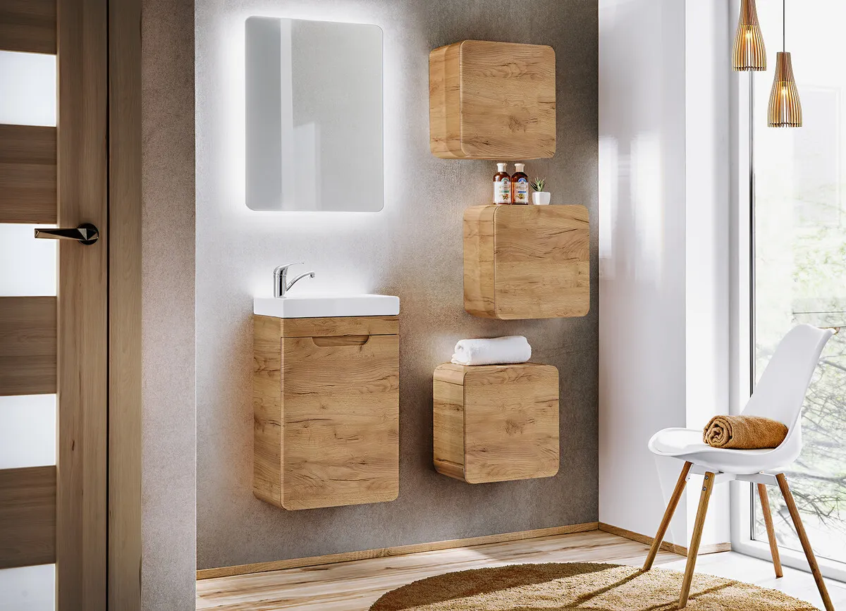 Szafka pod umywalkę ARUBA dąb craft 60x40x22cm