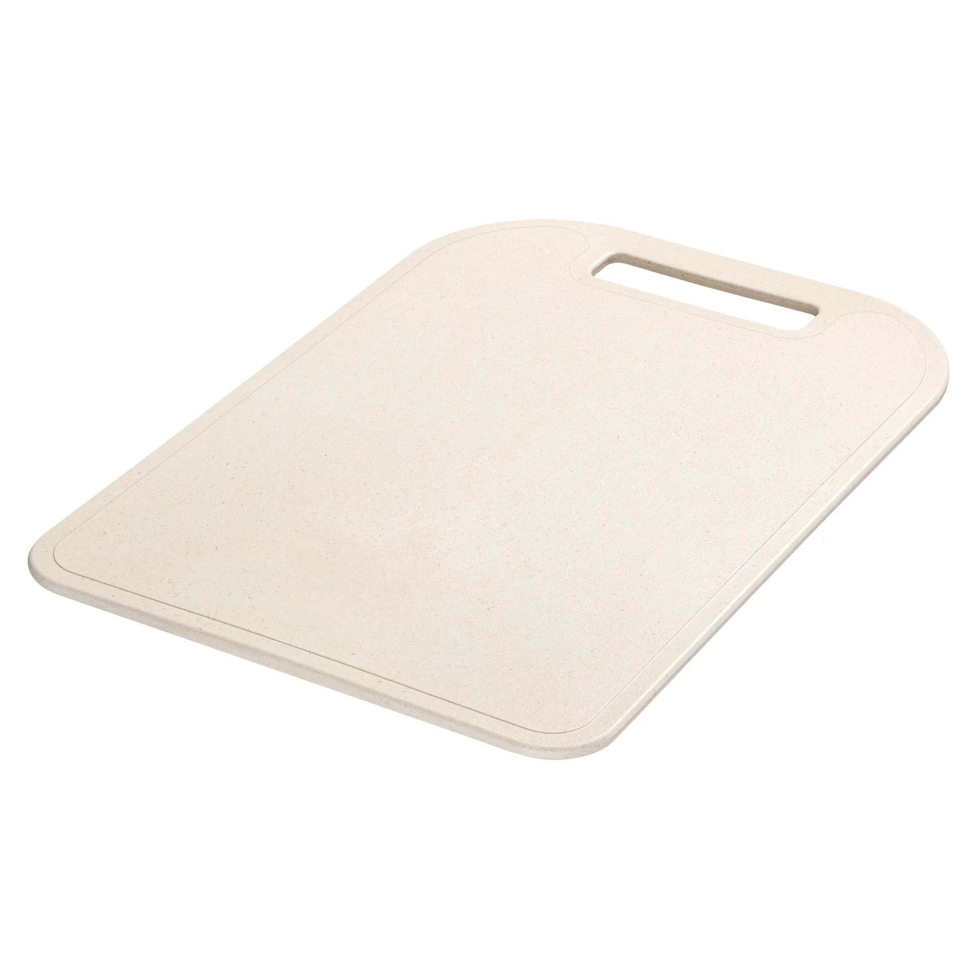 Deska do krojenia GASTROMAX BIO 30 × 20,5 cm kremowa