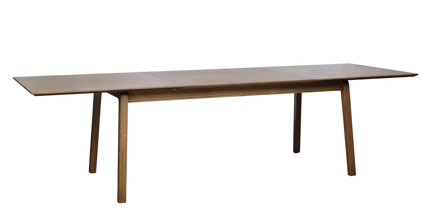 Stół rozkładany BARI 95x190(290) cm - dąb wędzony - UN_47652930