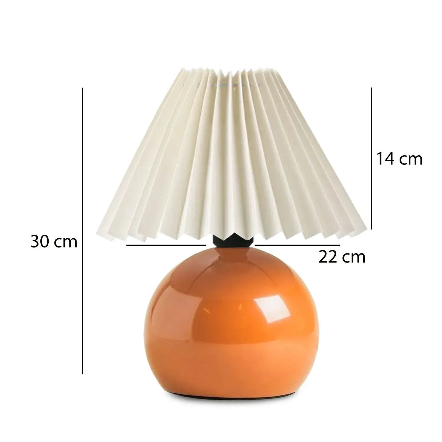 Lampa stołowa 242029 pomarańczowa Lampa stołowa 242029 pomarańczowa